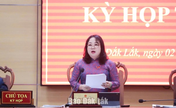 8. Kỳ họp thứ Hai, HĐND tỉnh khóa XI